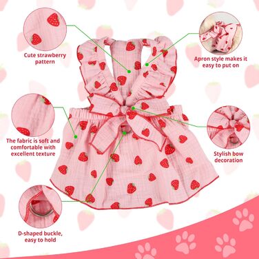 Сукні для собак та котів, принт 