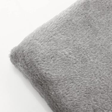 Килимок для котів на підвіконня, ліжко для котів, м'який, сірий, миючий, 50 x 35 см