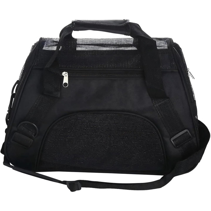 Транспортна переноска для собак та котів, складана, з регульованими плечовими ременями, розмір M