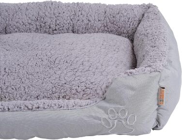 Крісло-лежанка для собак ESTEXO, 60x48x18 см, сірий колір