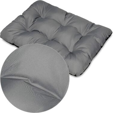 Крісло-лежанка для собак SuperKissen24, розмір M, 55x40 см, сірий колір - водовідштовхувальне, миється