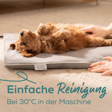 Електричне грільне ліжко Beurer Kira для собак та котів, з таймером, 41 x 34 см, миється при 30°C, зносостійке та водонепроникне