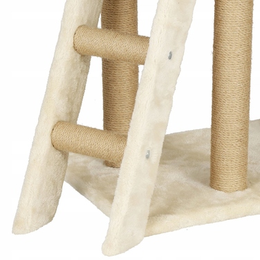 Високий ігровий комплекс для котів Springos 101: дряпачка, лежанка та стовпчик (160 см)