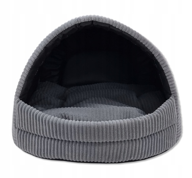 Будка для собак Odol-Plusz, чорна, 45 см x 50 см