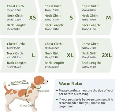 Зимовий теплий одяг для собак з блискавкою, вітронепроникний, з відбиваючими смугами та нагрудником для малих, середніх та великих собак, зелений, розмір M