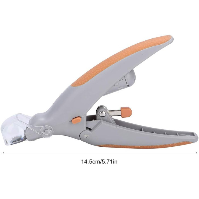 Ножиці для стрижки кігтів тварин Ejoyous з LED-підсвічуванням та лупою 5x, для собак та котів різної породи