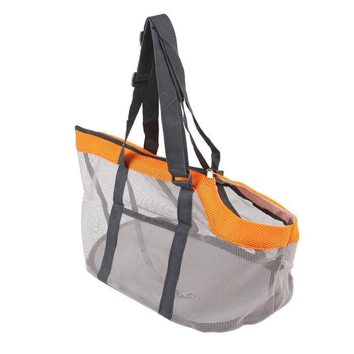 Транспортувальна переноска для котів та собак, нейлон, велике об'єм, регульований ремінь, для активного відпочинку