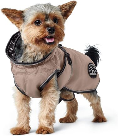 HUNTER Hundemantel UPPSALA: теплий водонепроникний дощовик для собак, тауп, розмір 30