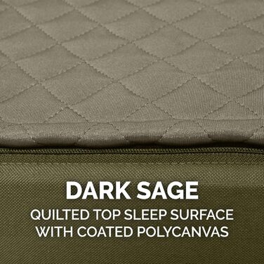 Крісло-лежанка для собак Furhaven XL - Водостійке, з логотипом, Оксфордський поліканвас, Розмір 76x51x1 см, Знімний чохол, Темно-сірий, для дому та вулиці