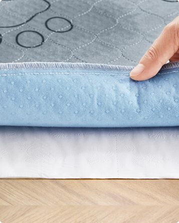 Підстилка для собак Feandrea, 2 шт. в наборі, XXXL (183x183 см), водонепроникна, неслизька, супер вбираюча, сіра