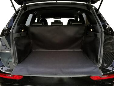 Захист для багажника автомобіля для собак Universal Schondecke - водовідштовхувальний, чорний, з боковим захистом
