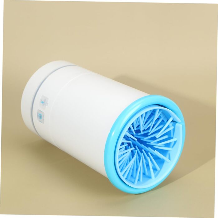 Електрична мийка для лап домашніх тварин UKCOCO з USB-зарядкою та ротаційним набором для миття кігтів. Гнучкий силіконовий посудина для ефективного очищення.