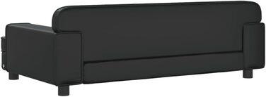 Крісло-лежанка для собак Festnight, темно-сірий колір, 90x53x30 см, з антиковзаючою поверхнею