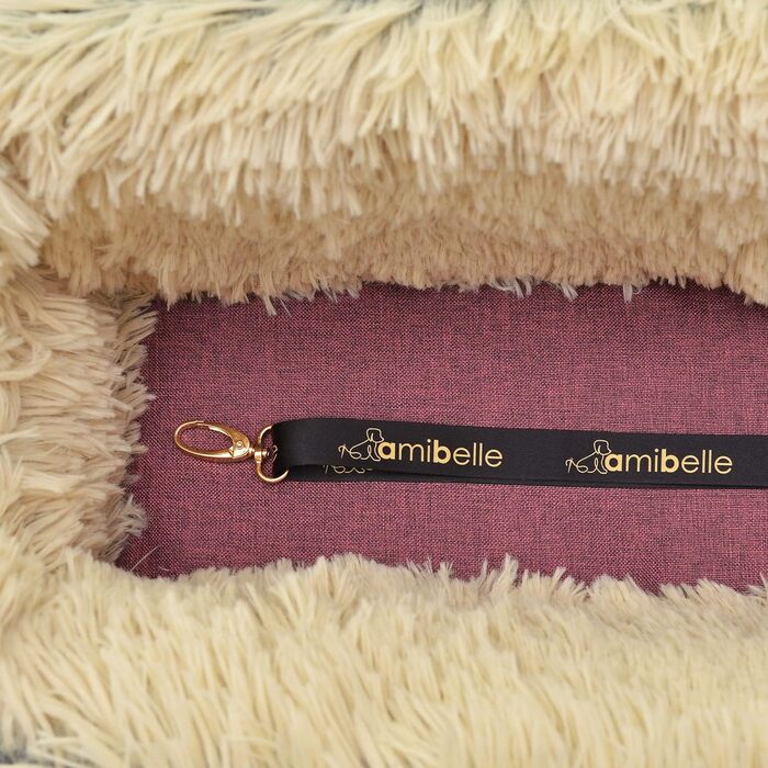 Автомобільний підлокітник для собак | Універсальний, миючий, зносостійкий, для середніх консолей, передніх та задніх сидінь | Сумка для собак, для маленьких порід | Колір: Бордовий