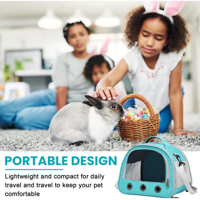 Транспортна сумка для кота та собаки, переноска для тварин 30x27x21 см