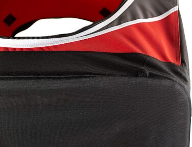 Транспортна переноска для собак та котів, 91x64x64 см, червона. Клітка-переноска для подорожей, відпочинку, собак та котів.