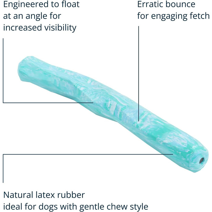 Ruffwear Gnawt-a-Stick довговічна іграшка для собак, синя