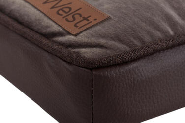 Ортопедичне лежак-матрац для собак Welsti, коричневий, 100 см x 70 см