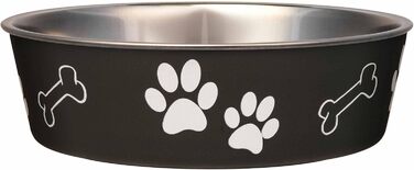 Миска для собак Loving Pets Bella Bowls, нержавіюча сталь, L, Espresso Brown