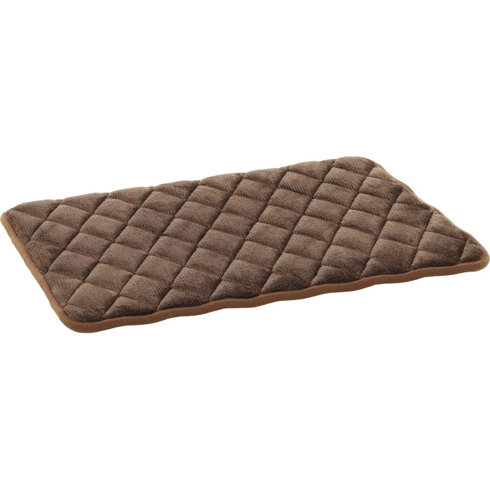 Ортопедичне ліжко та подушка для собак та котів - XS | Weimar, прямокутне, коричневе | 55,5 x 38,5 x 2 см - м'яке, компактне, ідеальне для маленьких тварин