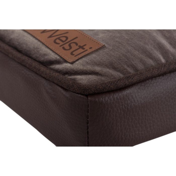 Ортопедичне лежак-матрац для собак Welsti, коричневий, 100 см x 70 см