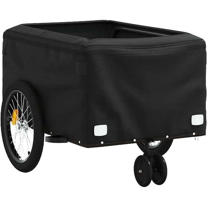 Фармінгераж Gecheer: вантажний причіп для велосипеда, транспортна коробка з пластику (124 x 53 x 45 см, червоний)