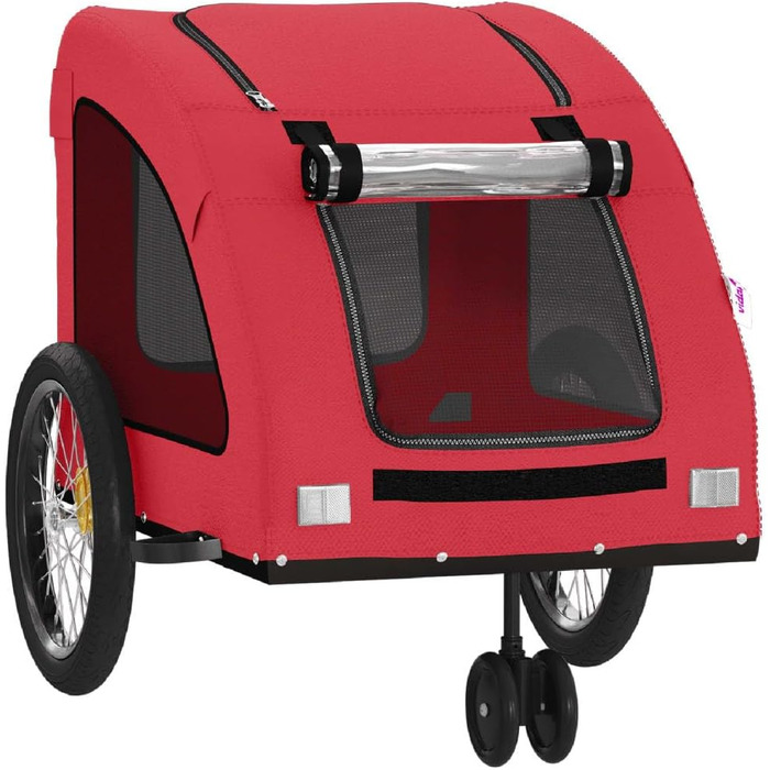 Причіп для велосипеда Oxford, для собак, червоний. Причіп вантажний, ручний візок, вантажний велосипедний причіп - 93985