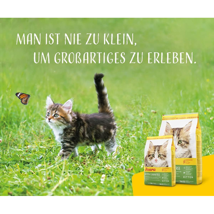 Беззерновий сухий корм для кошенят JOSERA Kitten grainfree, 10 кг (набір з 5 пачок по 2 кг)