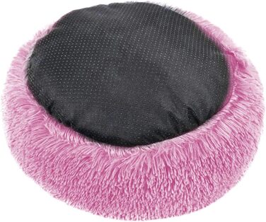 М'яке ліжко для собак та котів PETCUTE, кругленьке, рожеве, миється