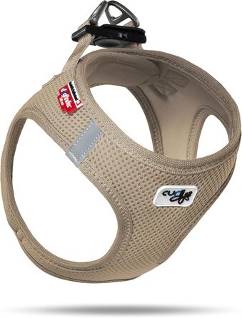Шлея для собак Weste Harness Air-Mesh, сіточка, розмір M, бежевий