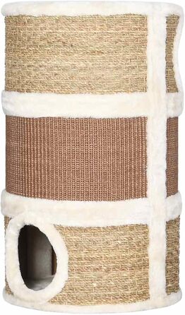 Котячий комплекс Gecheer з морського трави: кігтеточка, будиночки, 36x60 см