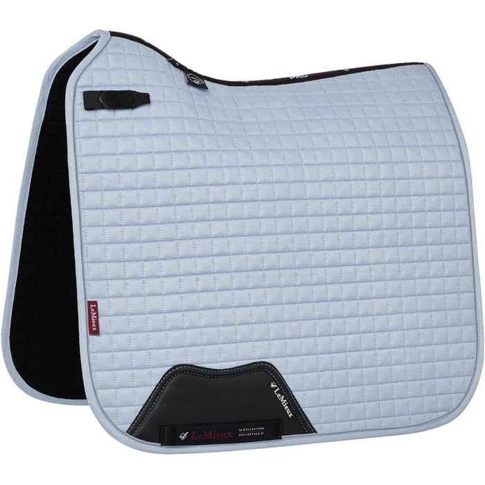 LeMieux Luxury Dressage Schabracke sage — Люксовий вальтрап для виїздки, м'який, колір шавлія