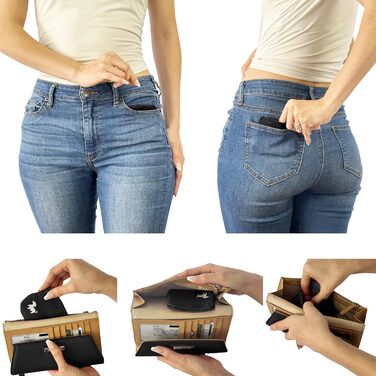 Сумка для ласощів Swaggly Leckerlibeutel – для дресирування собак, маленьких собак, з магнітною застібкою, чорна з червоною (сірою) внутрішньою стороною