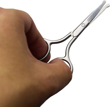 Професійна ножиці для грумінгу тварин з закругленими кінцями - ножиці для стрижки шерсті собак та котів, для чоловіків та жінок