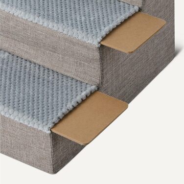 Сходинки для собак Amazon Basics: сірі, 3 сходинки, для диванів та ліжок