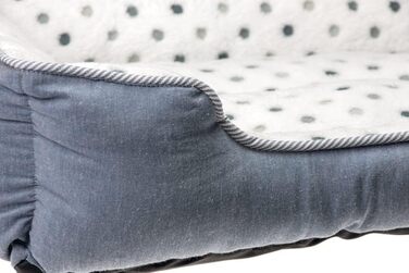 Кігтечка для котів Karlie Katzenbett Dot сіро-блакитна, розмір L (47x39 см)