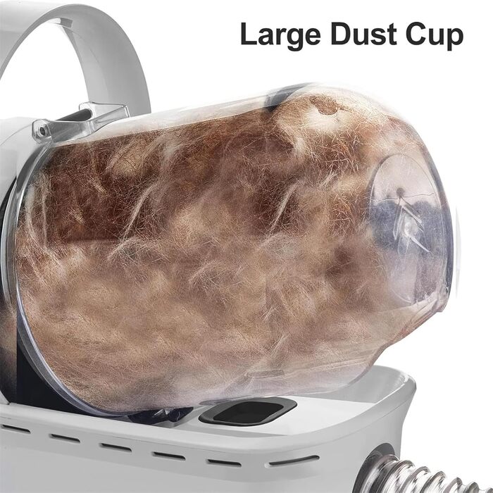 Пилсос для собак і котів з насадкою для грумінгу, 13000Pa, професійний набір для догляду за тваринами