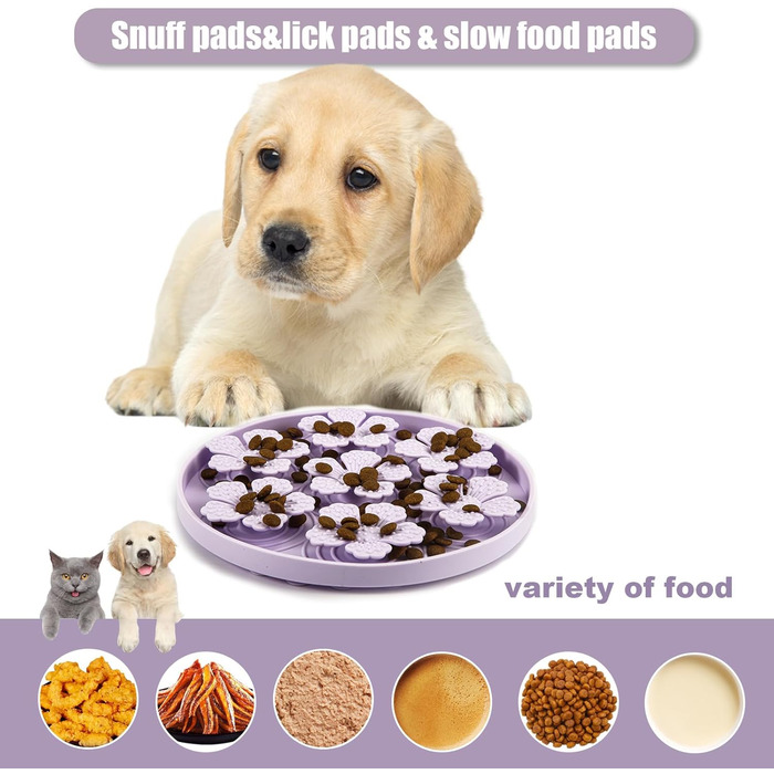 Килимок для собак-нюхачів, килимок для маленьких собак. Килимок для тренування нюху та пошуку їжі. Зменшує стрес у собак та котів, які їдять повільно.