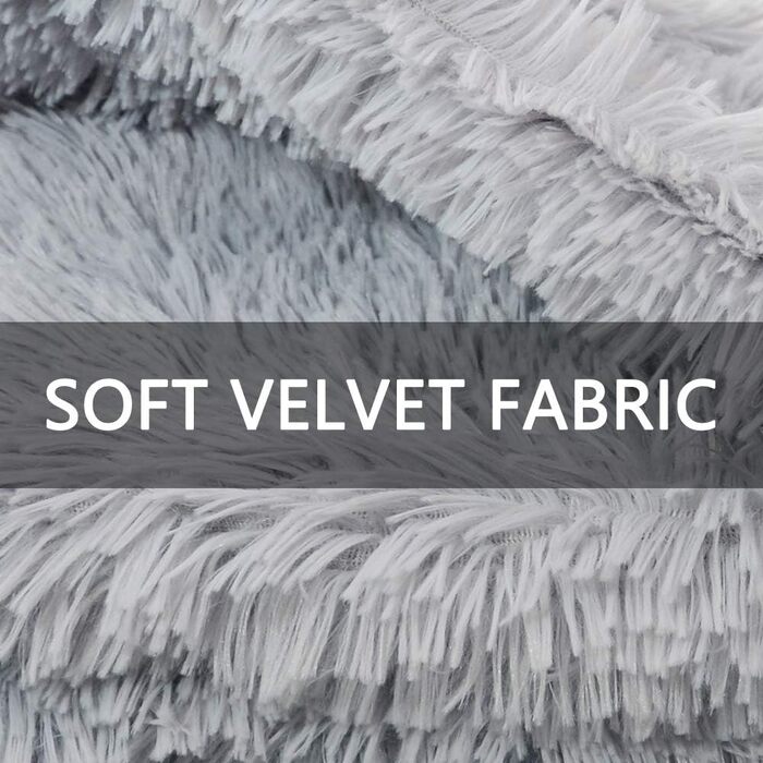 М'яка ковдра для собак та котів, флісова, велика (XL: 100 x 120 см), сіра