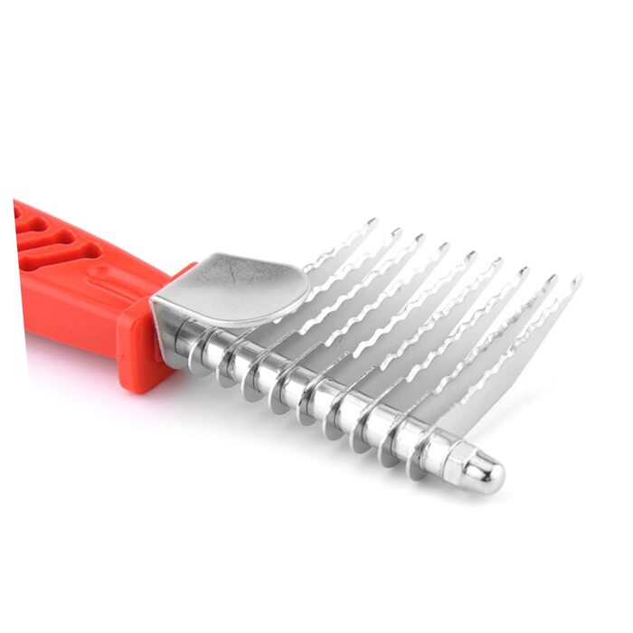 Набір гребінців для грумінгу тварин POPETPOP: щітка для вичісування шерсті собак та котів (3 шт.)