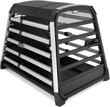 Thule Allax - переносна вольєр для собак, чорний/алюміній, XXL Compact