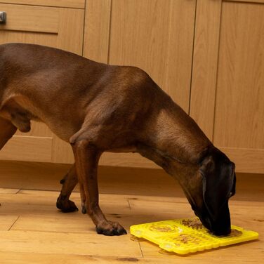 Mat для собак та цуценят Licky Leckmatten - повільне годування, міцний пластик, з присоскою