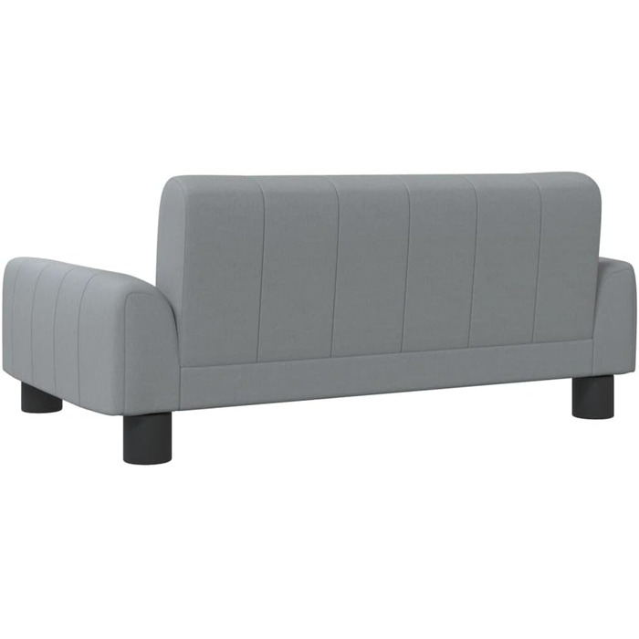 Крісло-лежанка для собак та котів, лежанка для домашніх тварин, 70x45x30 см, світло-сіра