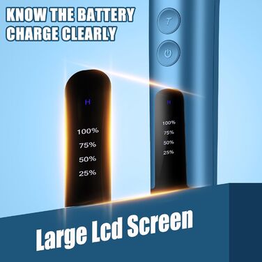 Професійний набір для грумінгу тварин: собаки, коти, коні. Бездротовий, 5-в-1, тихий, потужний, акумуляторний, для густого хутра (блакитний)