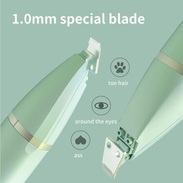 Електрична машинка для стрижки собак та котів OBEST з 4 насадками та аксесуарами