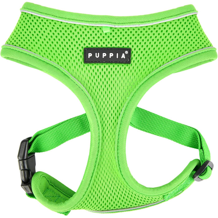 М'яка шлейка для собак Soft Harness Pro, зелена, розмір M