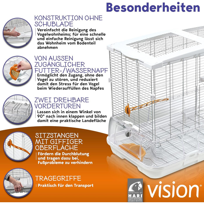Велика клітка для птахів Vision II Model L01