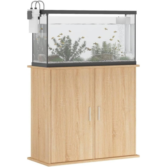 Тумба для акваріума з ДСП Sonoma Oak 81x36x73 см, стіл-підставка для акваріума