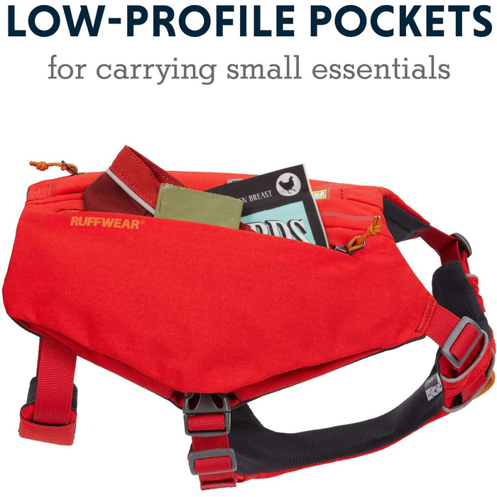 Шлейка для собак Ruffwear Switchbak з кишенями, Red Sumac, середній розмір