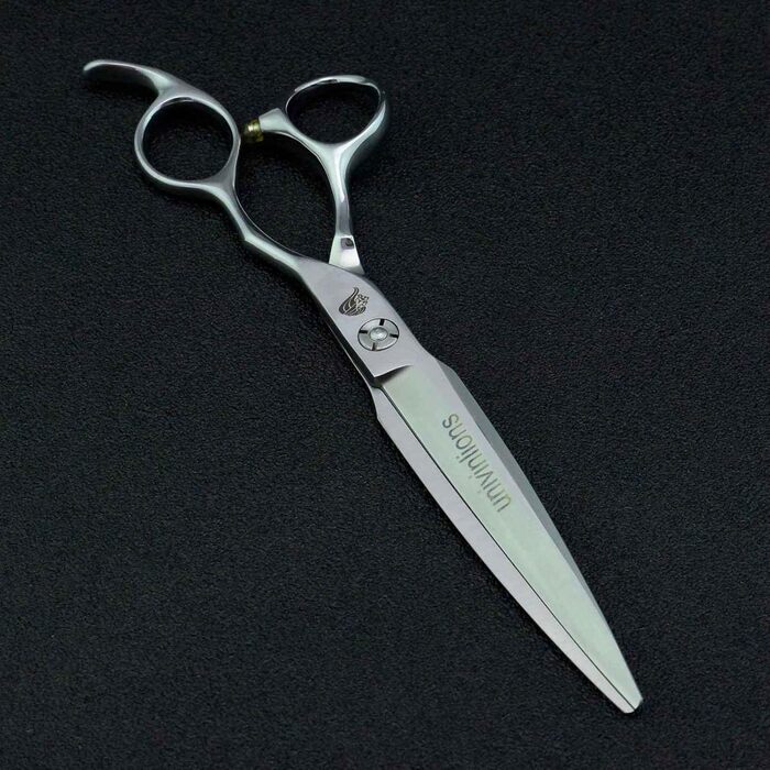Швейцарська професійна ножиці для грумінгу домашніх тварин, 7 дюймів (21 см). Ідеально для собак та котів.